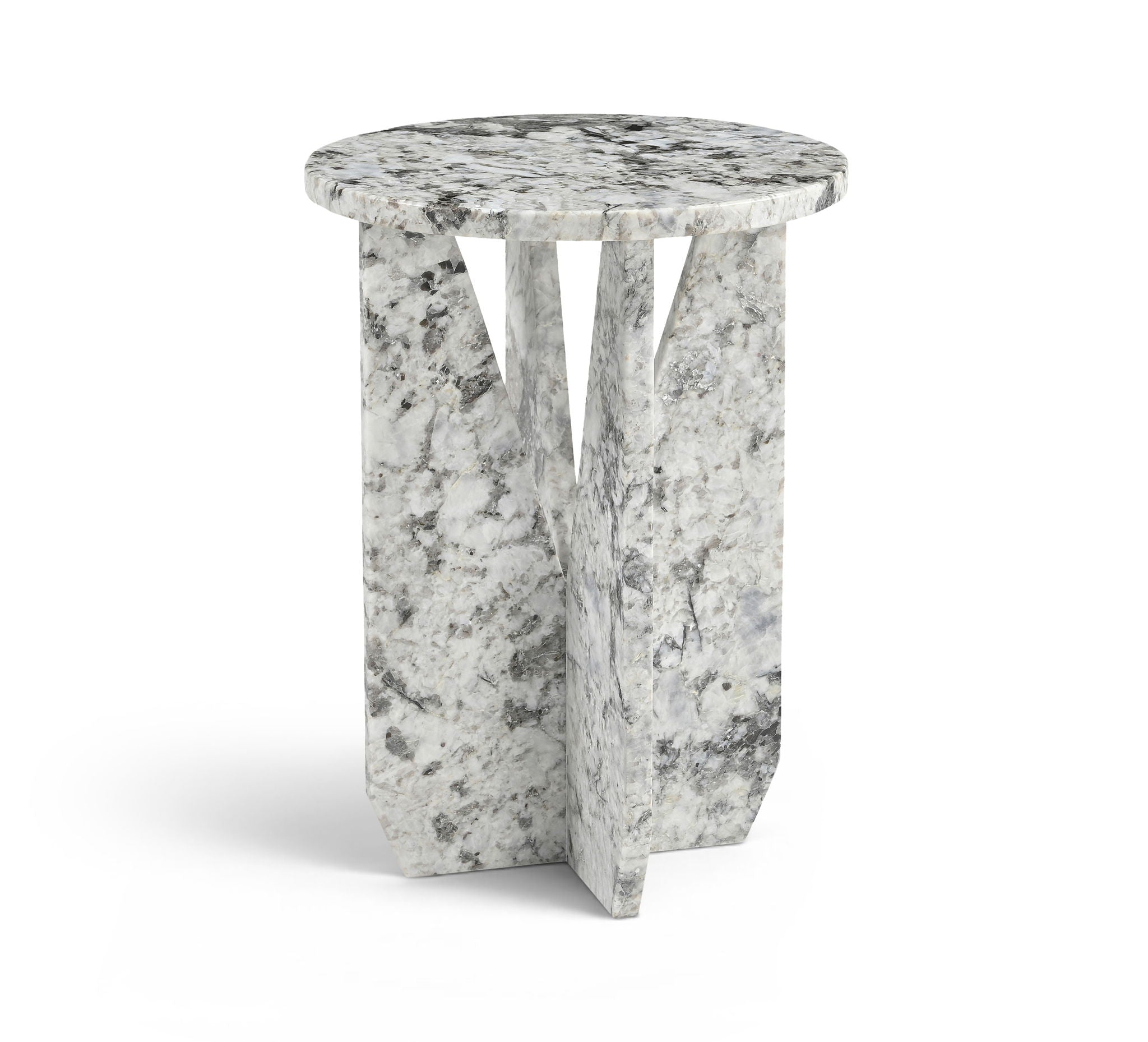 Alba - Genuine Marble End / Side Table