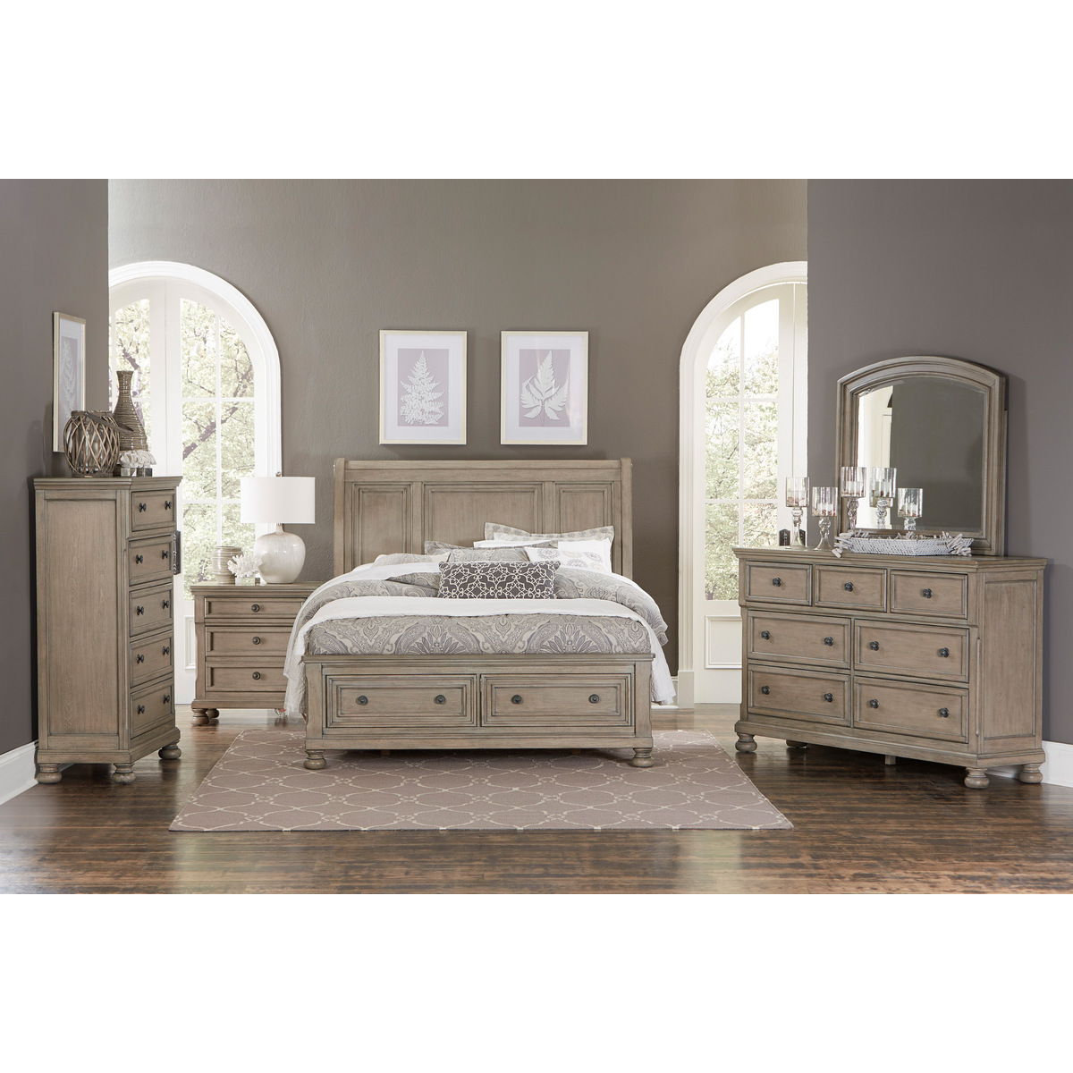 Bethel - Nightstand, Hidden Drawer