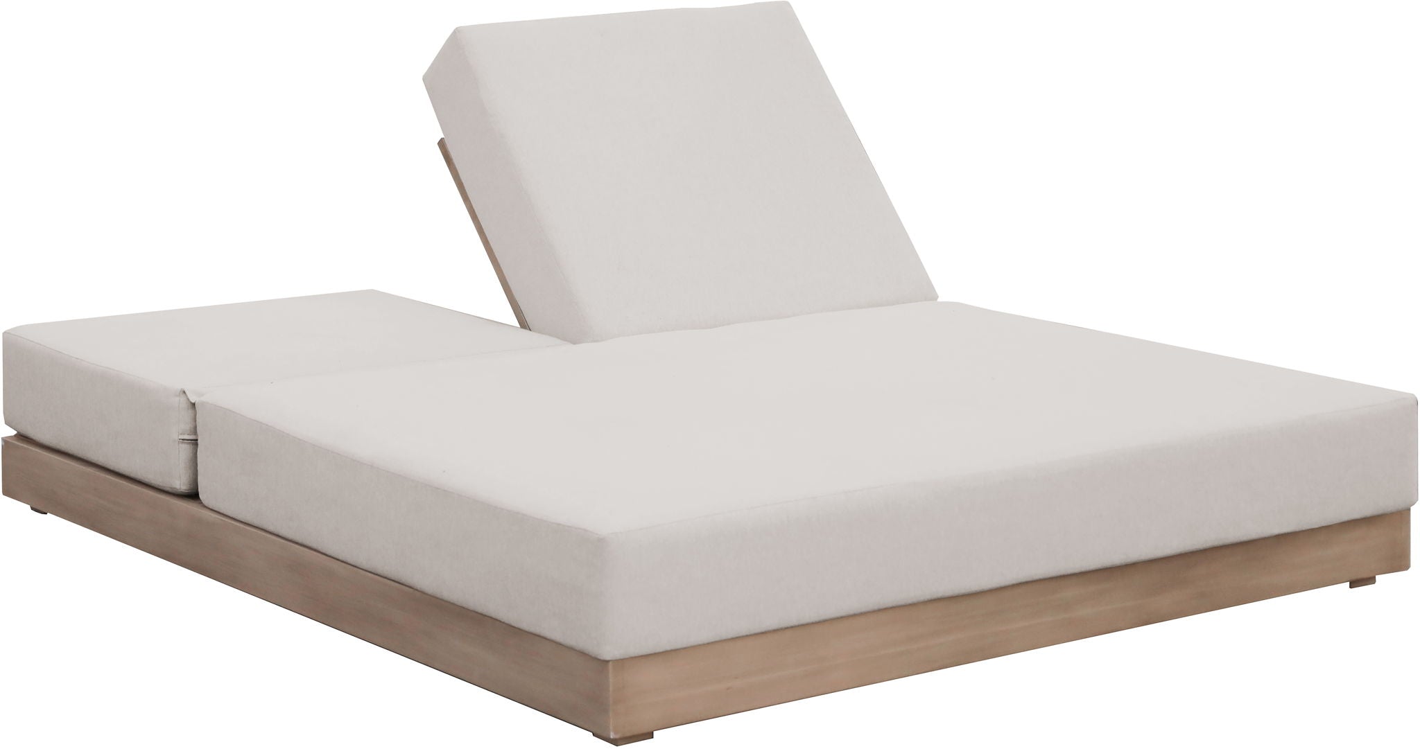 Solace - Olefin Performance Fabric Outdoor Patio Double Lounge Chair