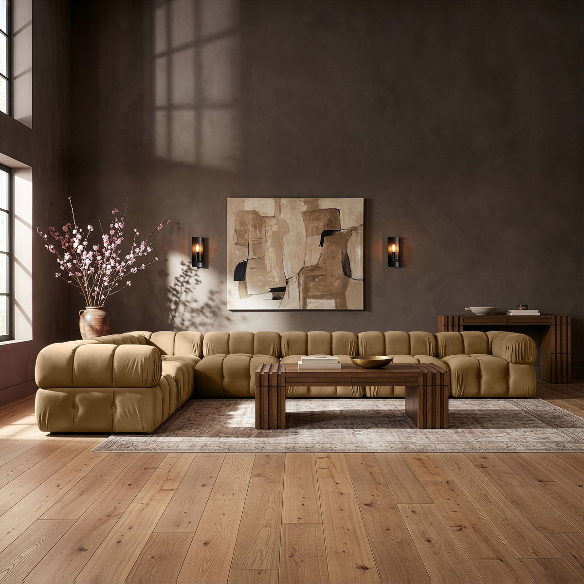 Orin - 7 Piece Modular Sectional (4 Modular Chairs, 3 Corner Chairs)
