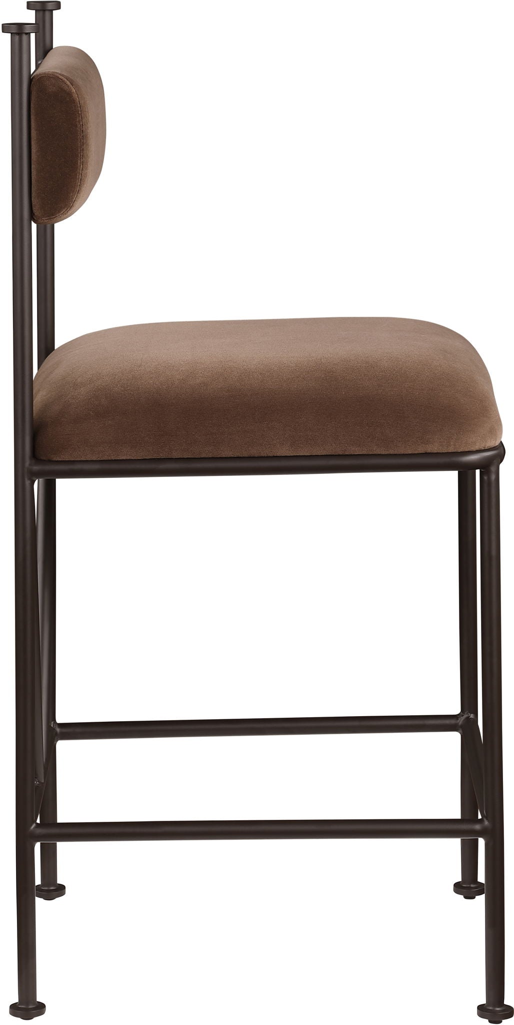 Monarch - Velvet Counter Stool (Set of 2)