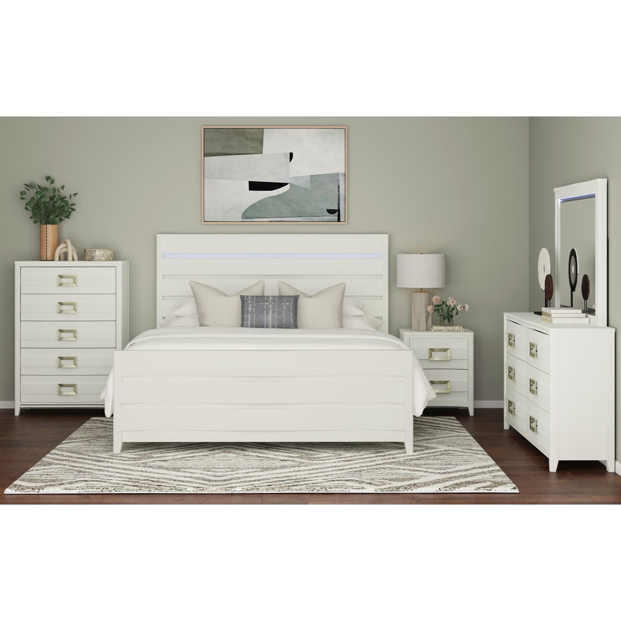 Tobias - 2-Drawer Nightstand With USB