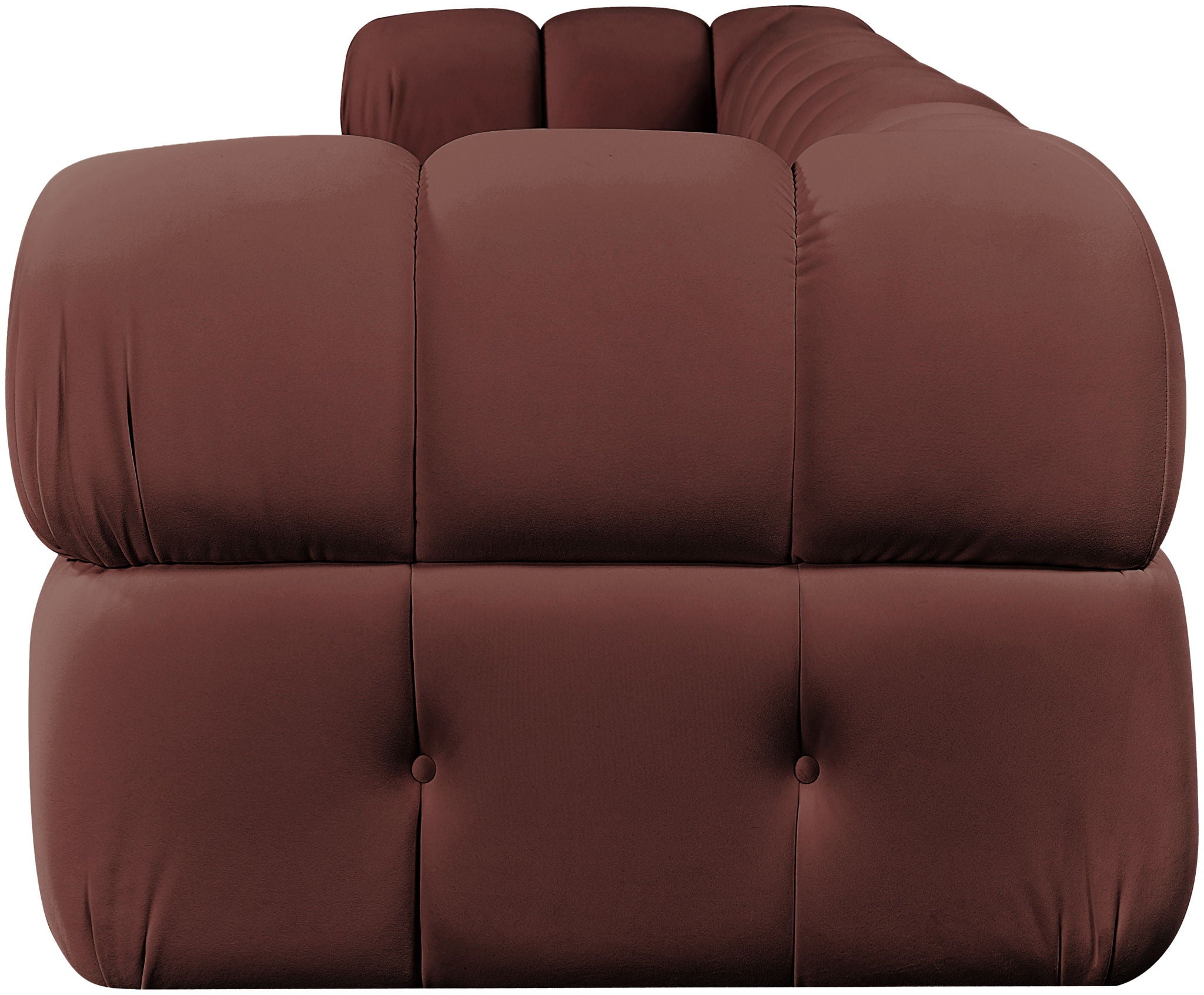 Orin - Fabric Velvet 4 Piece Modular Sofa