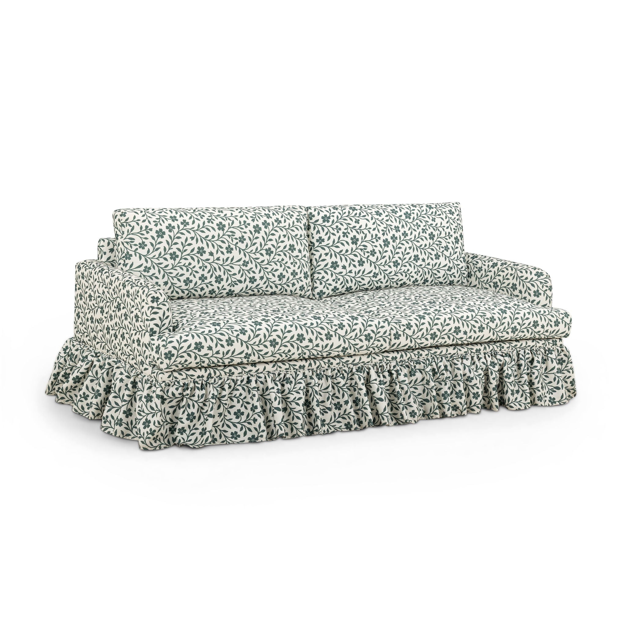 Gertrude - Performance Linen Weave Sofa - Floral