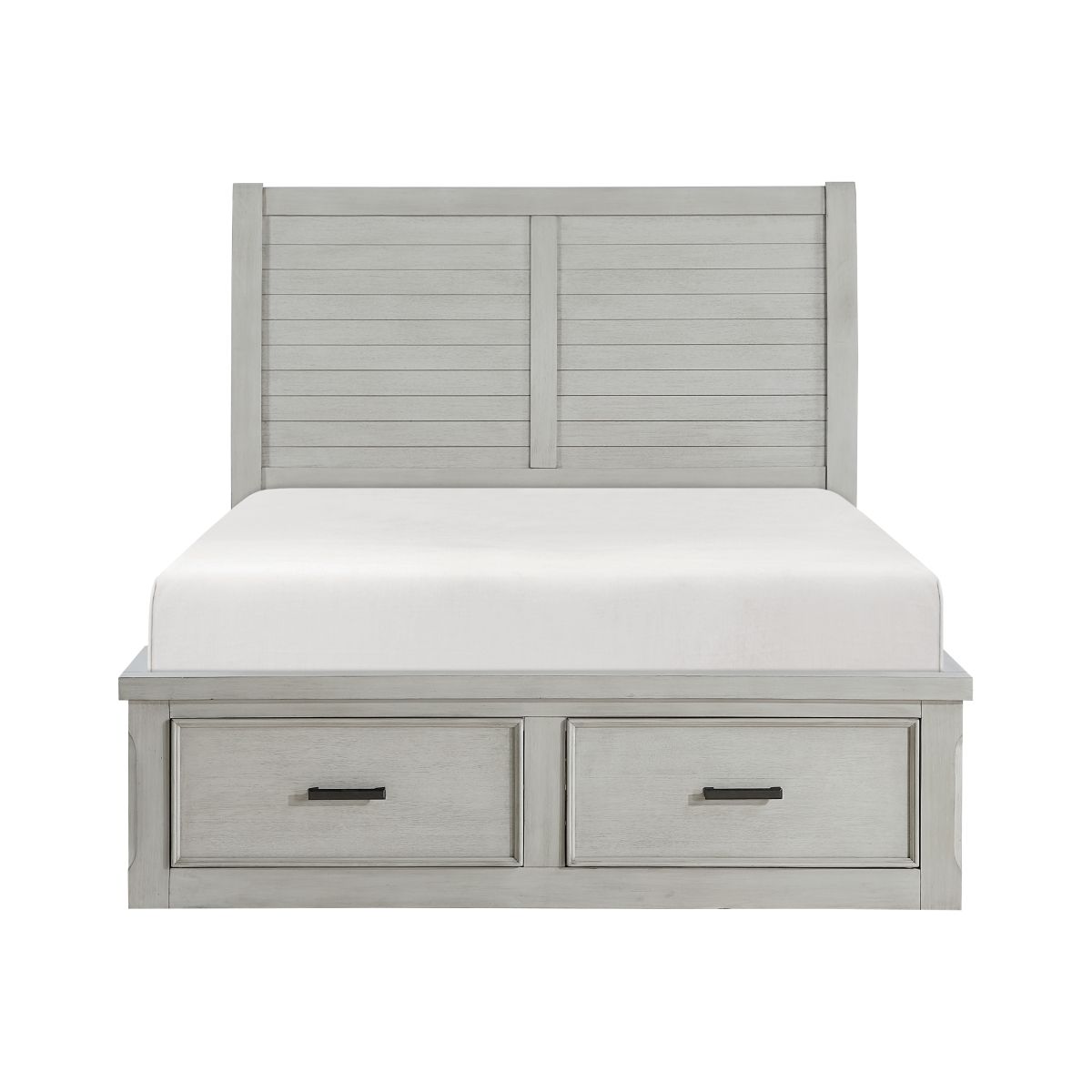 Willowbrook - Platform Bed With Storage Footboard And Side Rails