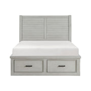 Willowbrook - Platform Bed With Storage Footboard And Side Rails