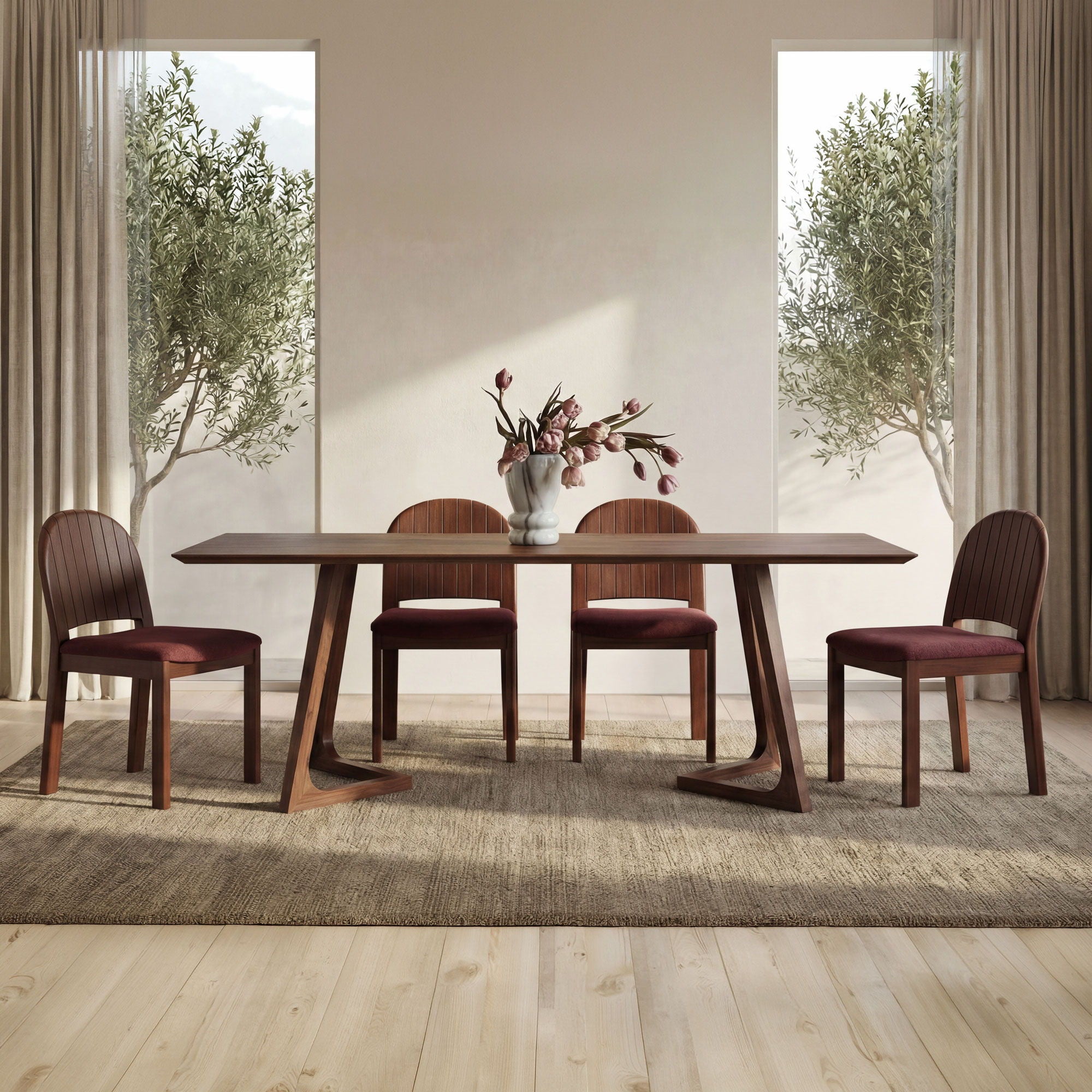 Godenza - Dining Table - Natural Walnut