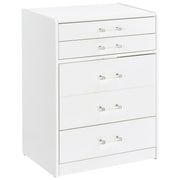 Ayuba - 3 Drawer Makeup Vanity Table With Mirror And Stool