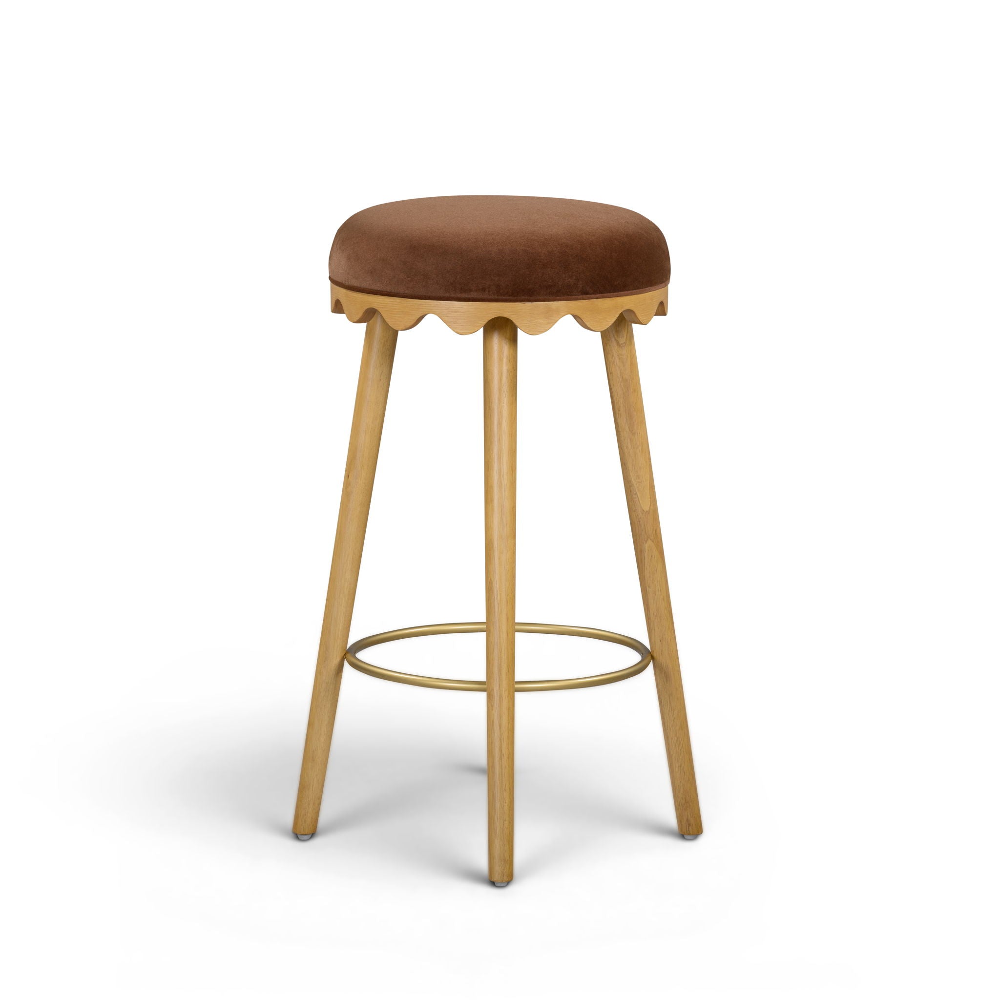 Oodle - Performance Vegan Mohair Stool