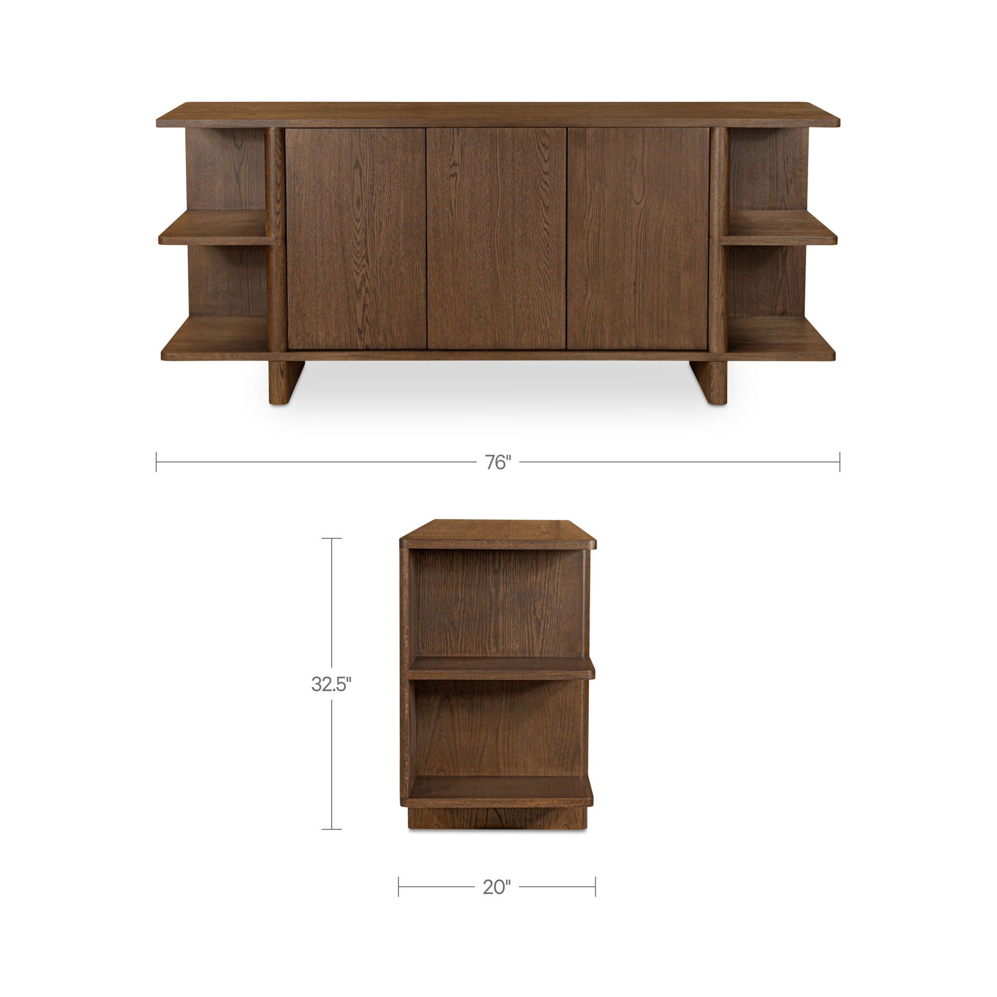 Casey - Sideboard - Dark Brown