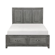 Garretson - Platform Bed With Footboard Storage