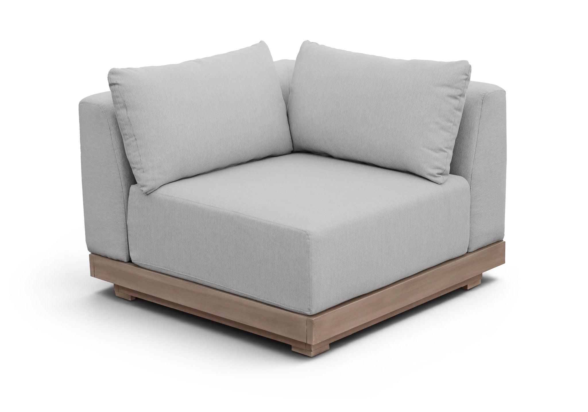 Solace - Olefin Performance Fabric Outdoor Patio Modular Corner Chair