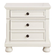 St. Simon - Nightstand With Hidden Drawer - White