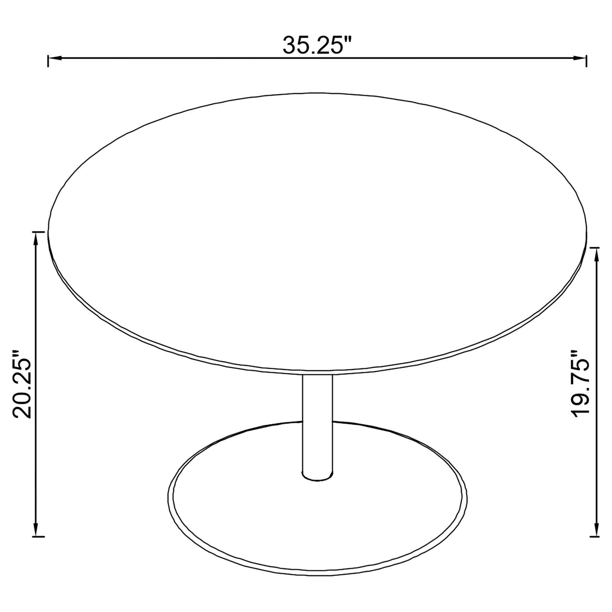 Turpin - Table With Round Top