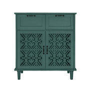 2 Door 2 Drawer Elegant Cabinet