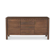 Wiley - 3 Drawer Sideboard - Vintage Brown