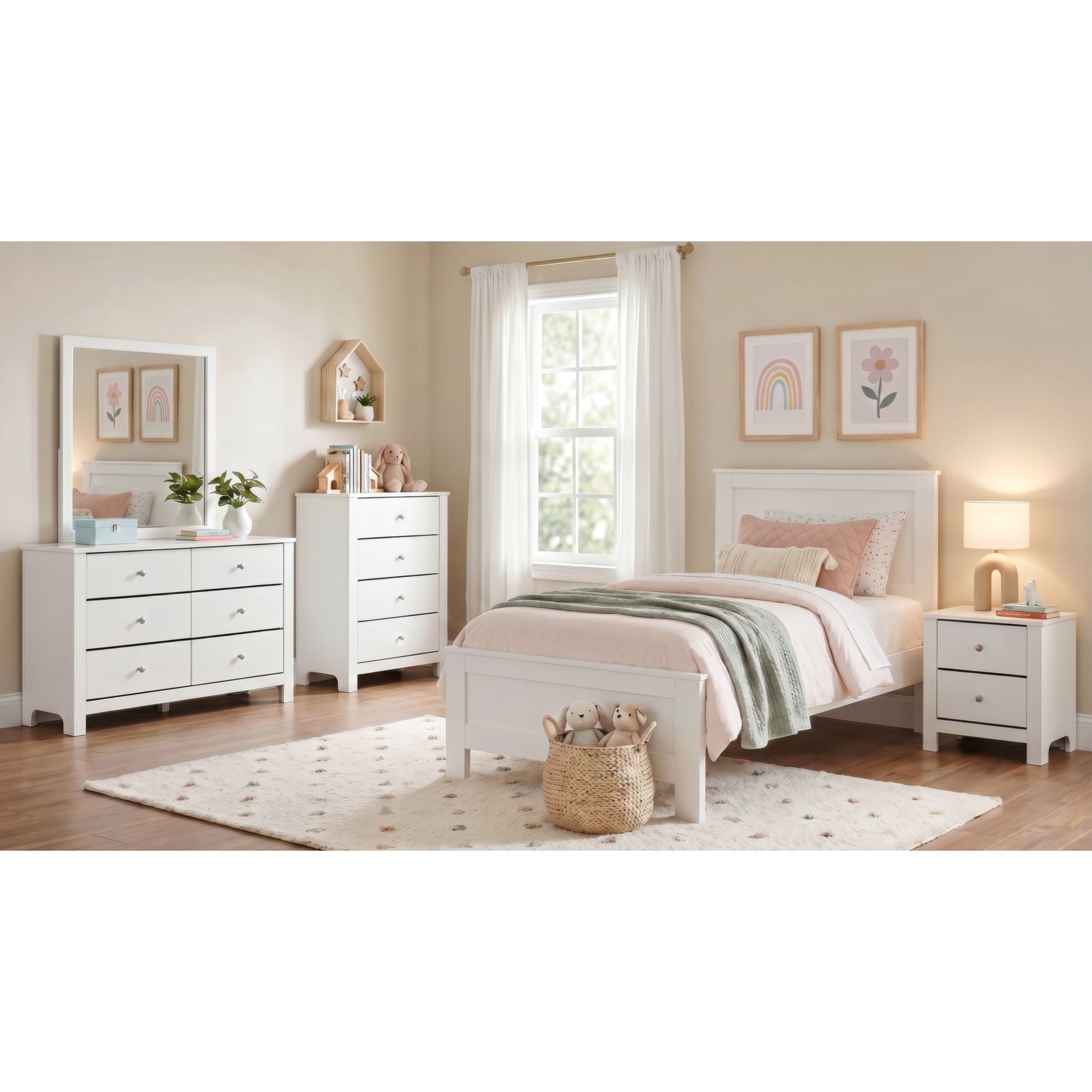 Sami - Youth 6-Drawer Dresser