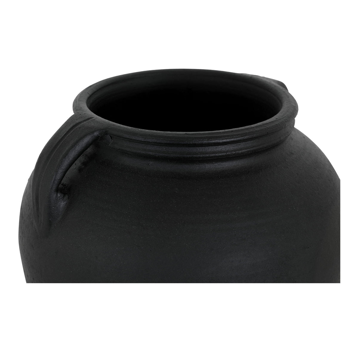 Jovi - Terracotta Vase - Black / Terracotta