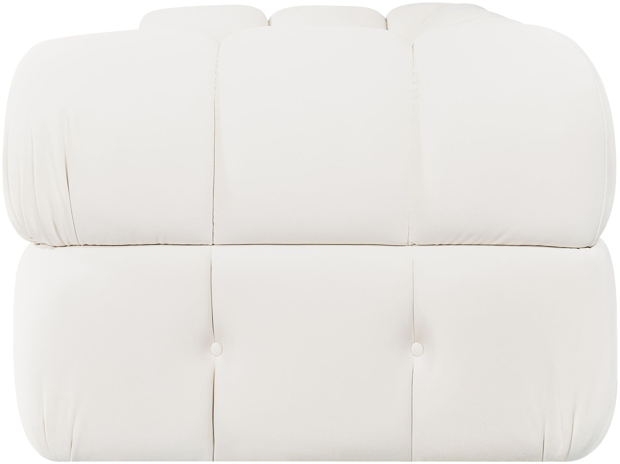 Orin - Velvet Performance Fabric Upholstered 2 Piece Modular Sofa (2 Corner Chairs)