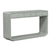 Console Table With 3 Drawers And Display Shelf