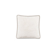 Carr - 25" Cushion - Faux Fur Cream