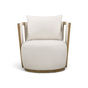Paolo - Fabric Outdoor Accent Chair - Cream