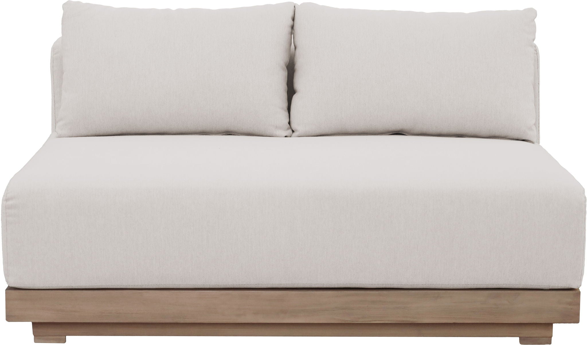 Solace - Olefin Performance Fabric Outdoor Patio Modular Loveseat