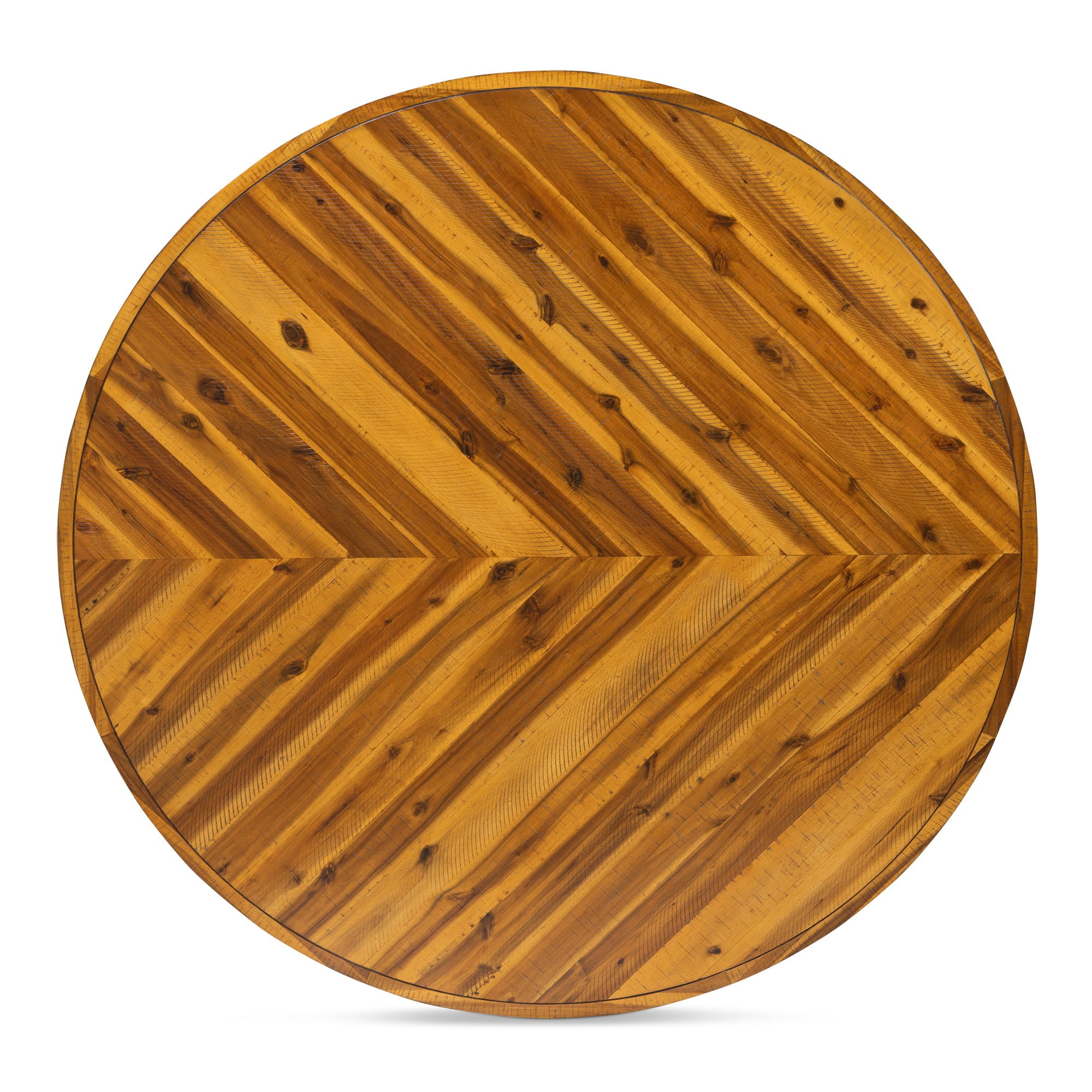 Parq - 48" Round Dining Table - Amber