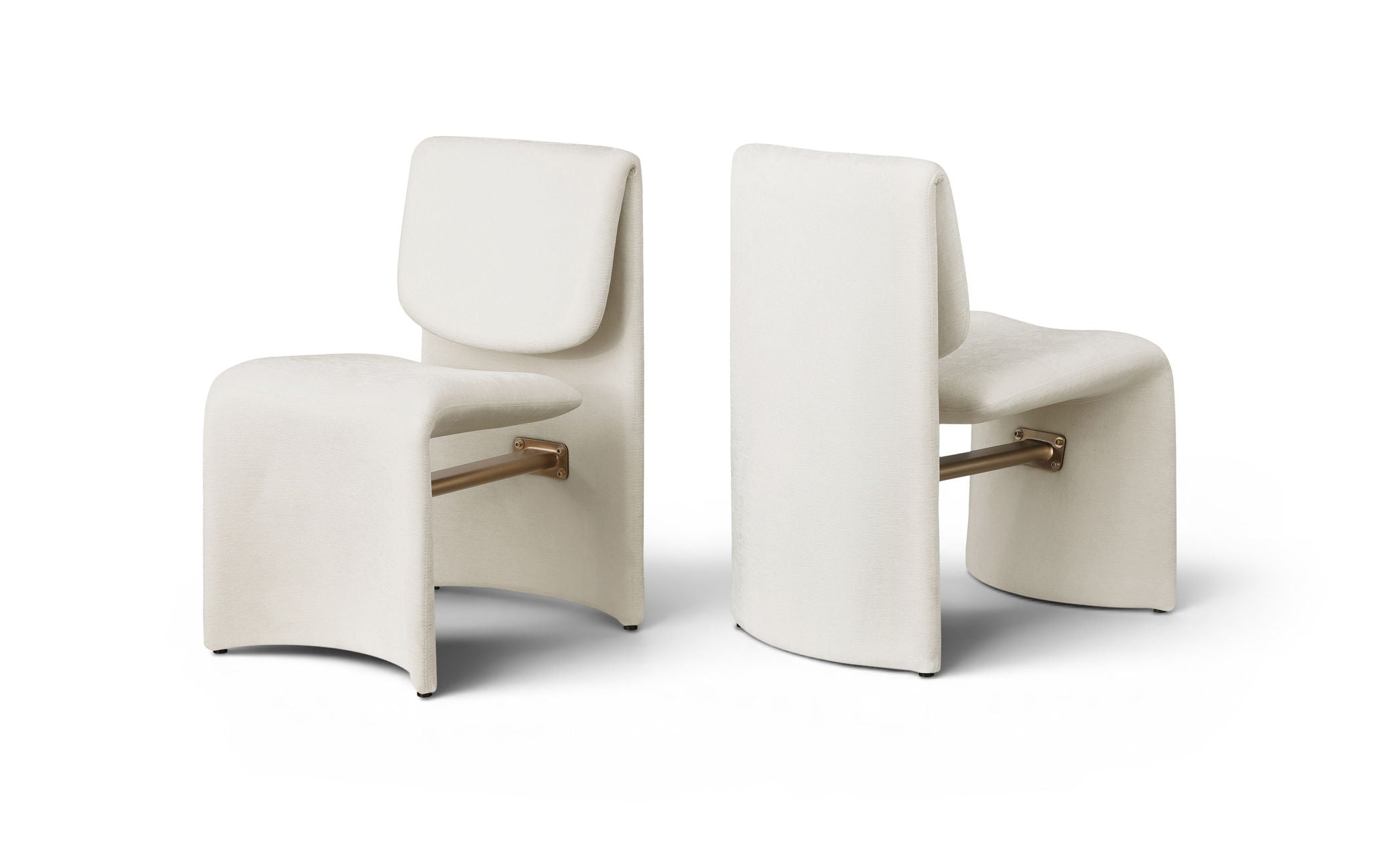 Slique - Performance Fabric Upholstered Dining Chair (Set of 2)