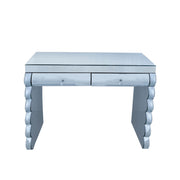 Console Table With 2 Drawers For Living Room - Silver