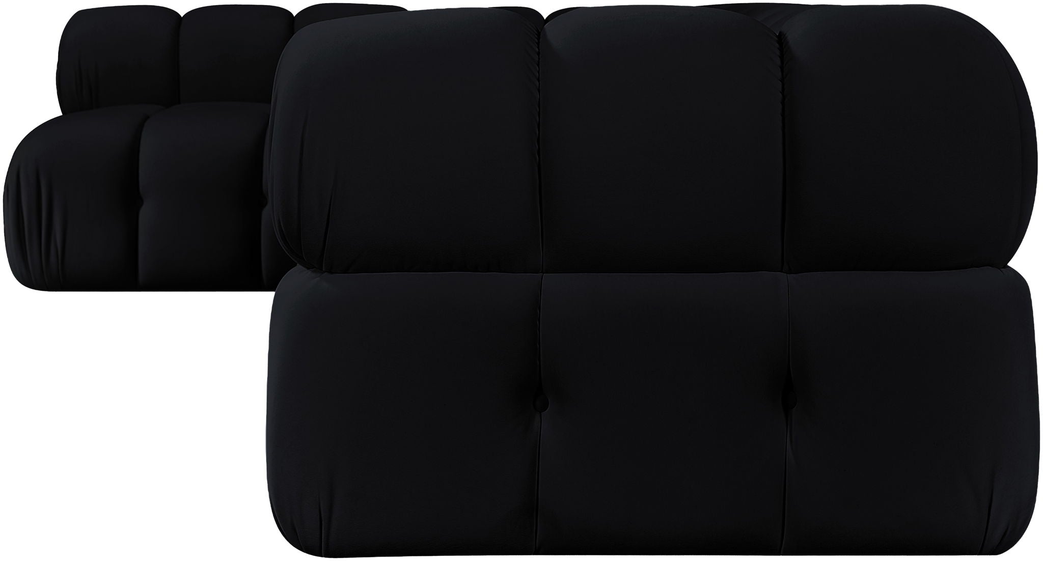 Orin - Velvet 5 Piece Modular Sectional