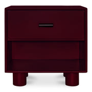Jolene - Accent Nightstand - Deep Red