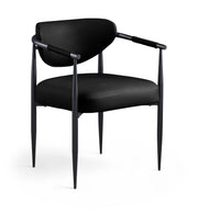 Virella - faux Leather Upholstered Dining Chair (Set of 2) - Black Base