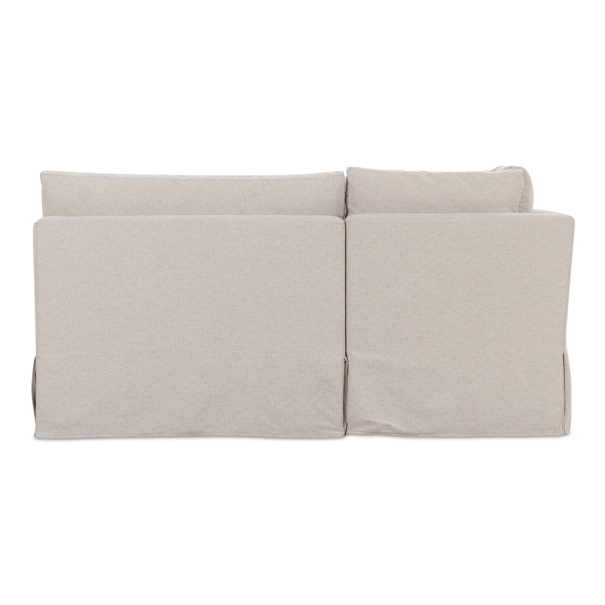Fable - 6 Piece Slipcover Dining Banquette U-Shape - Beige