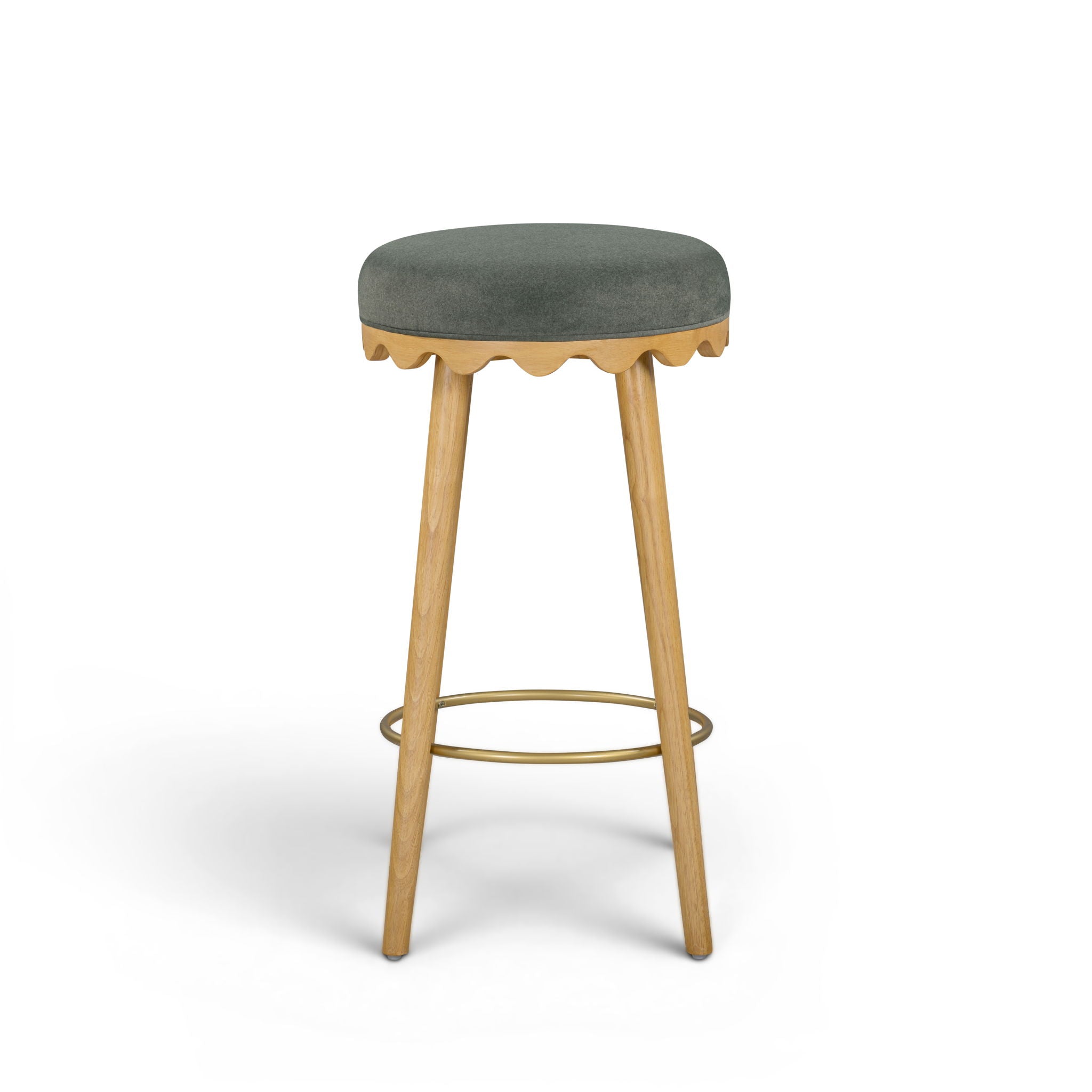 Oodle - Performance Vegan Mohair Stool
