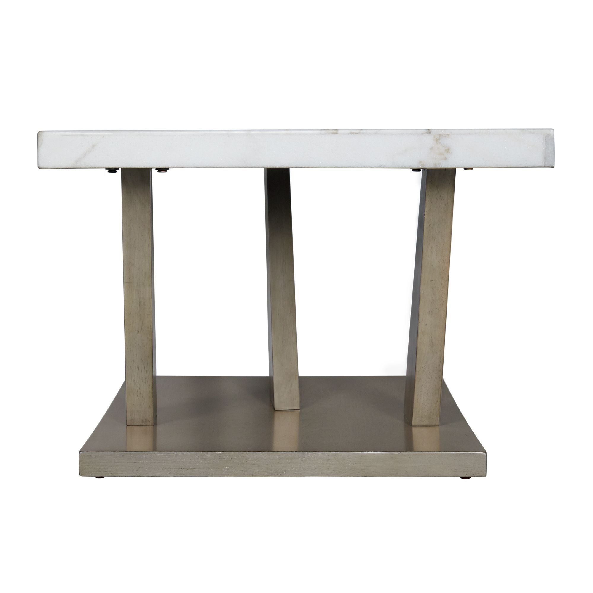 Greta - 2 Piece Occasional Table Set (Coffee Table And End Table) - Gray
