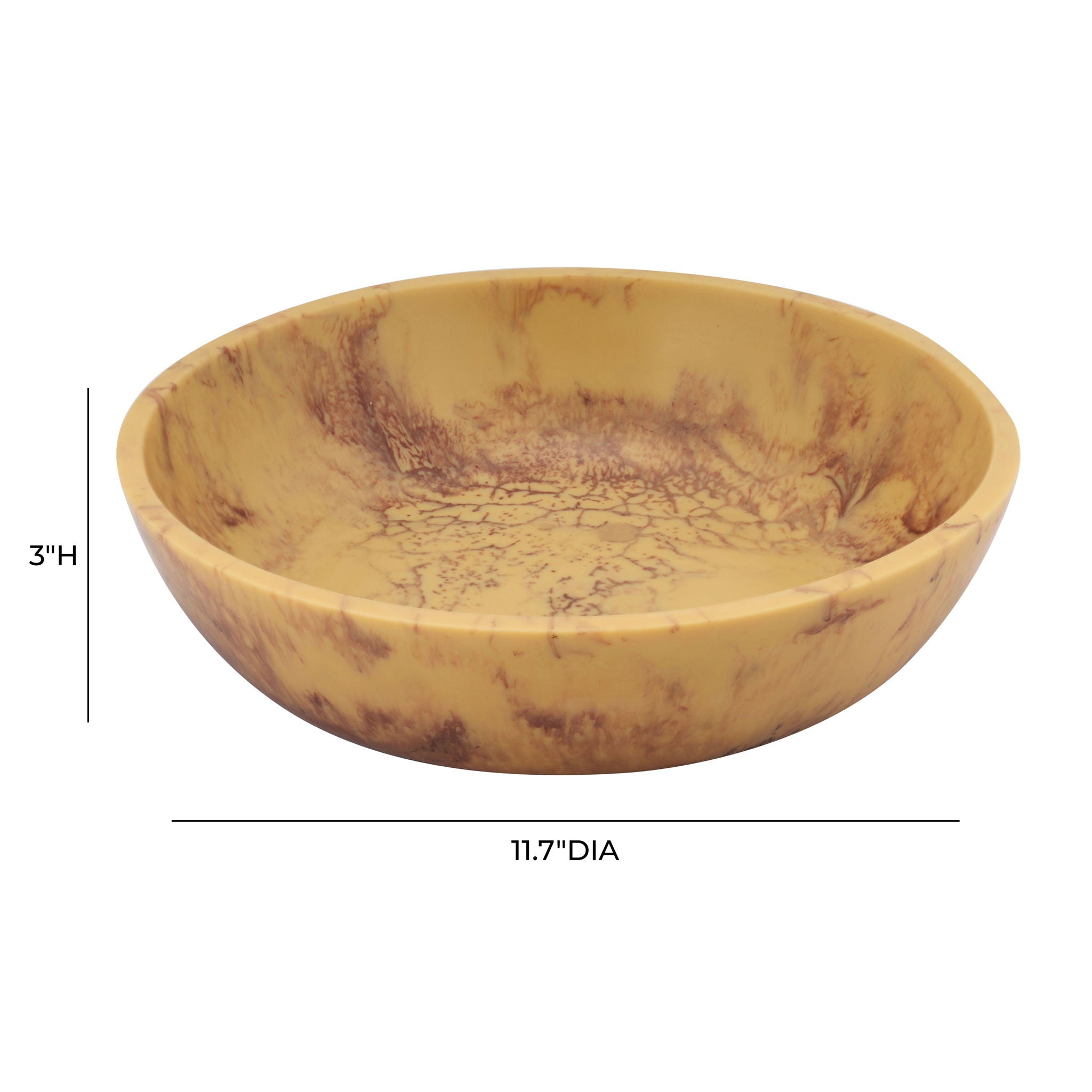 Mera - Resin Serving Bowl