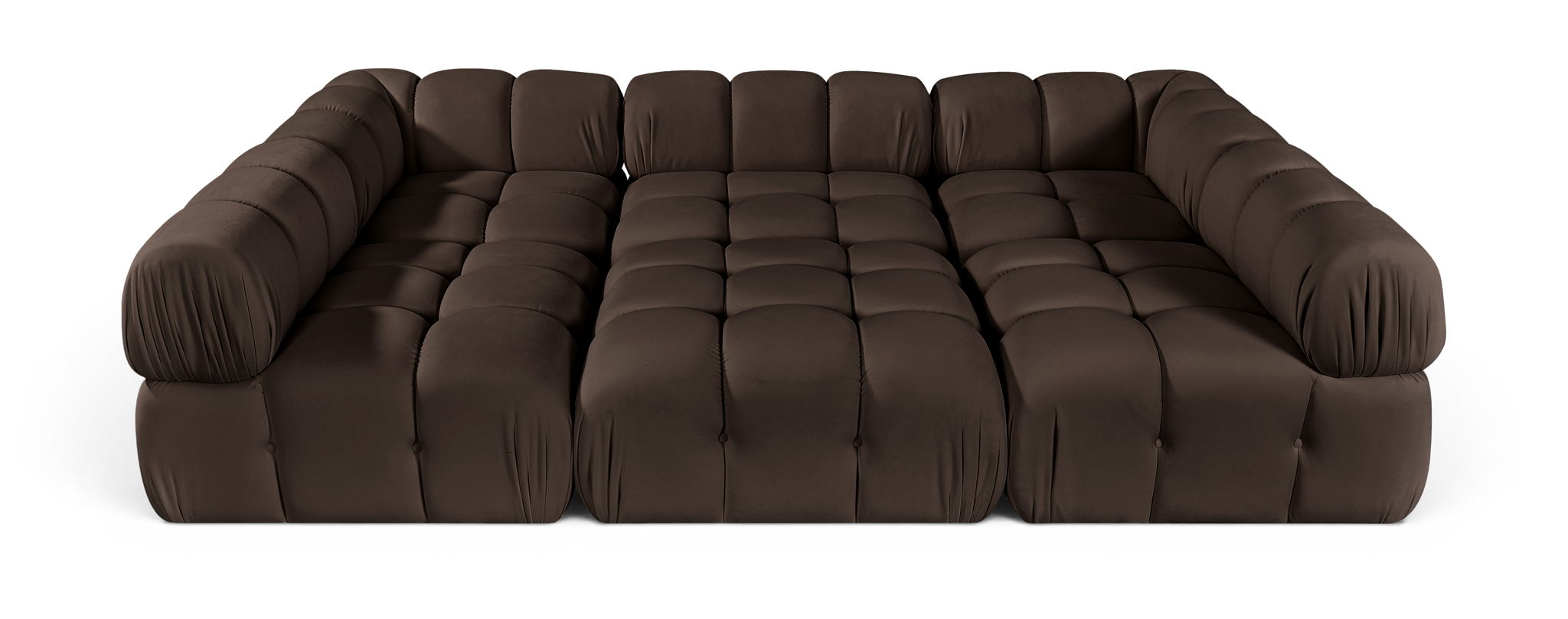 Orin - Velvet 6 Piece Modular Sectional