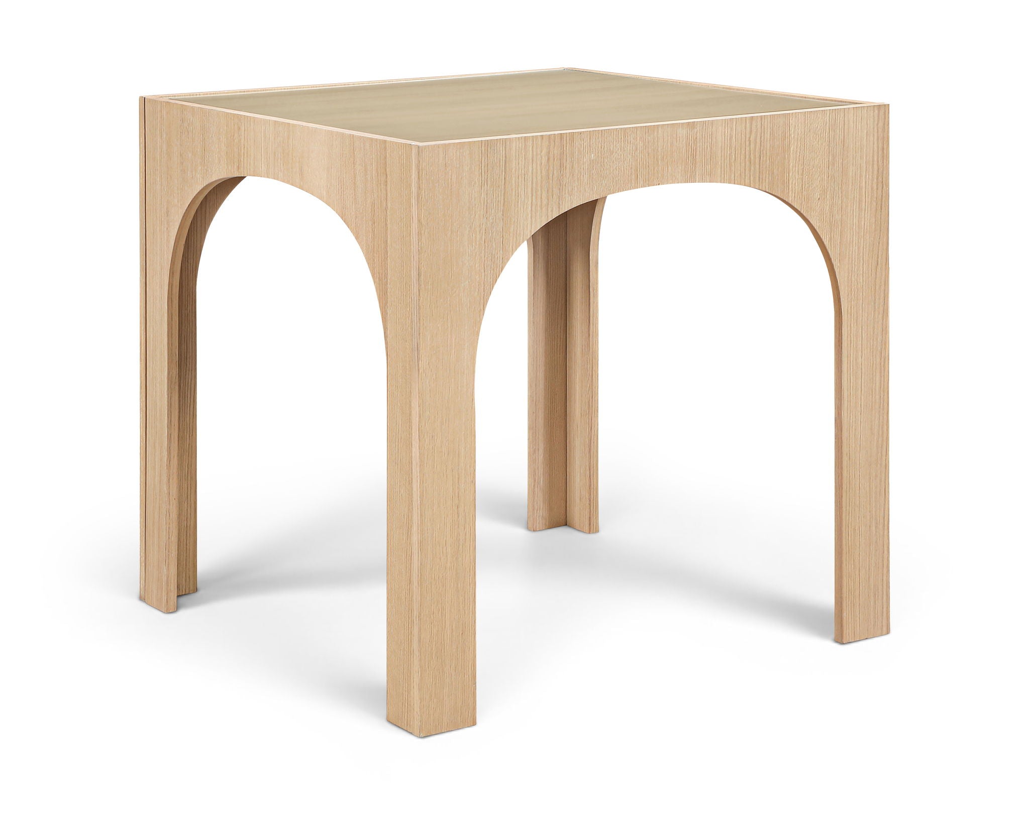 Waldorf - Tempered Glass Top Table