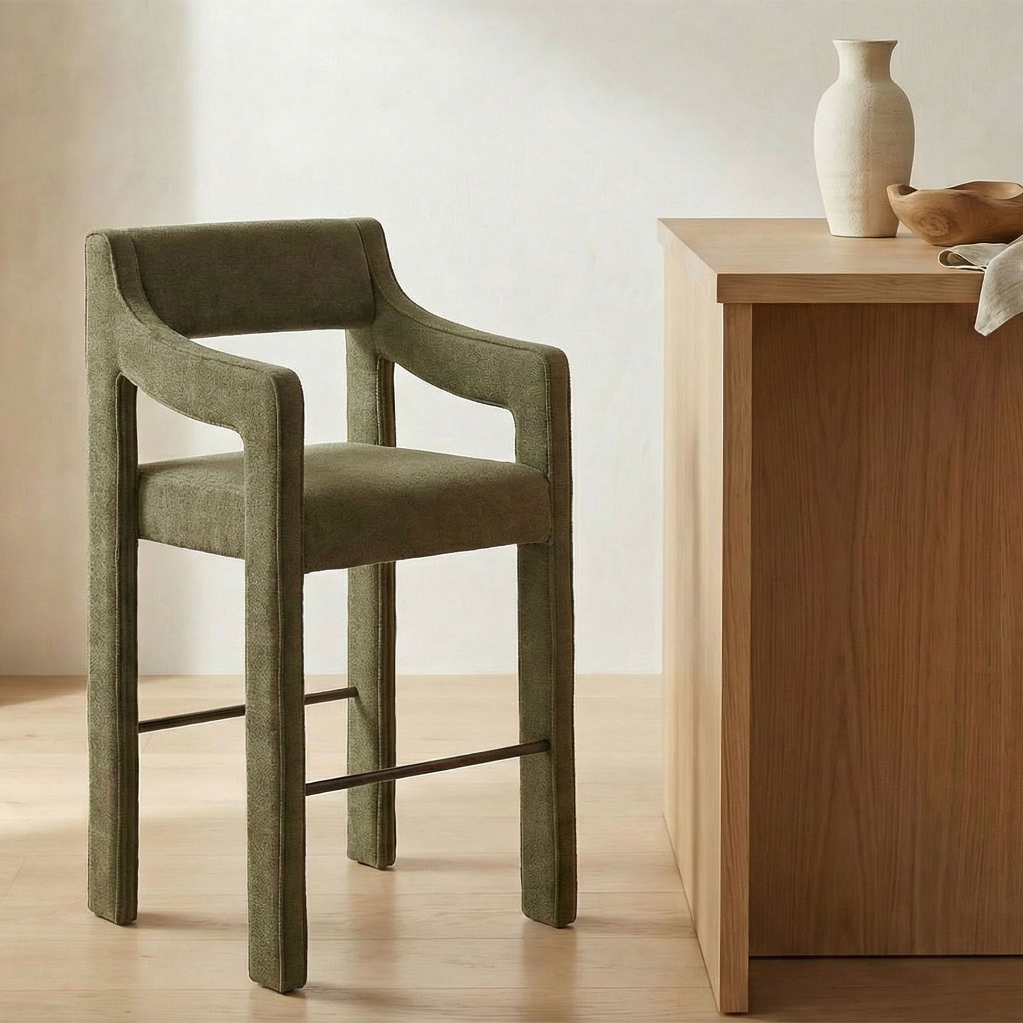 Elise - Counter Stool - Cedar Green