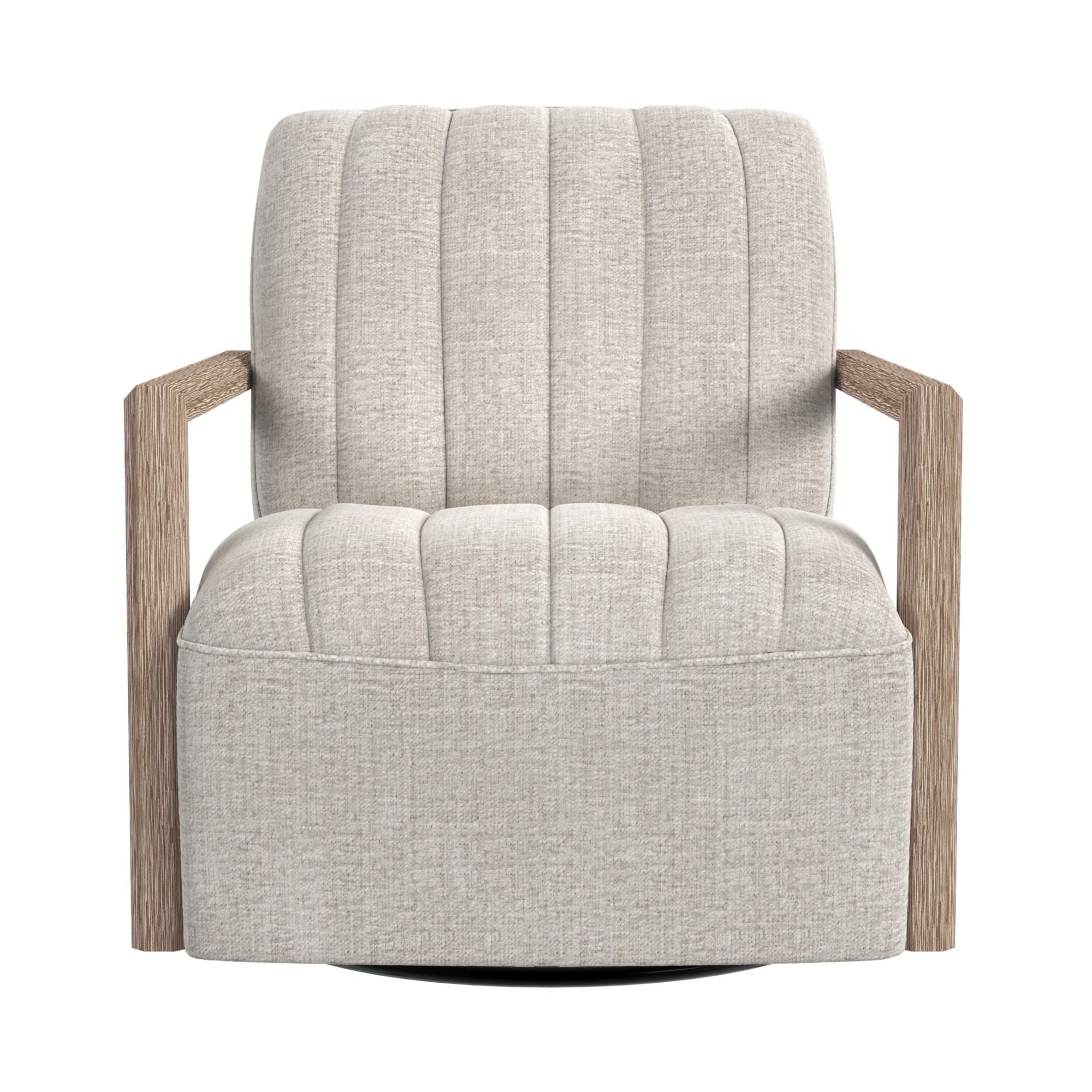 Blaze - Swivel Chair - Laurence Cream