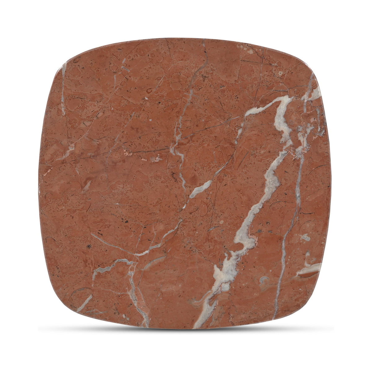 Caro - Side Table Alicante Marble - Rosso / Red