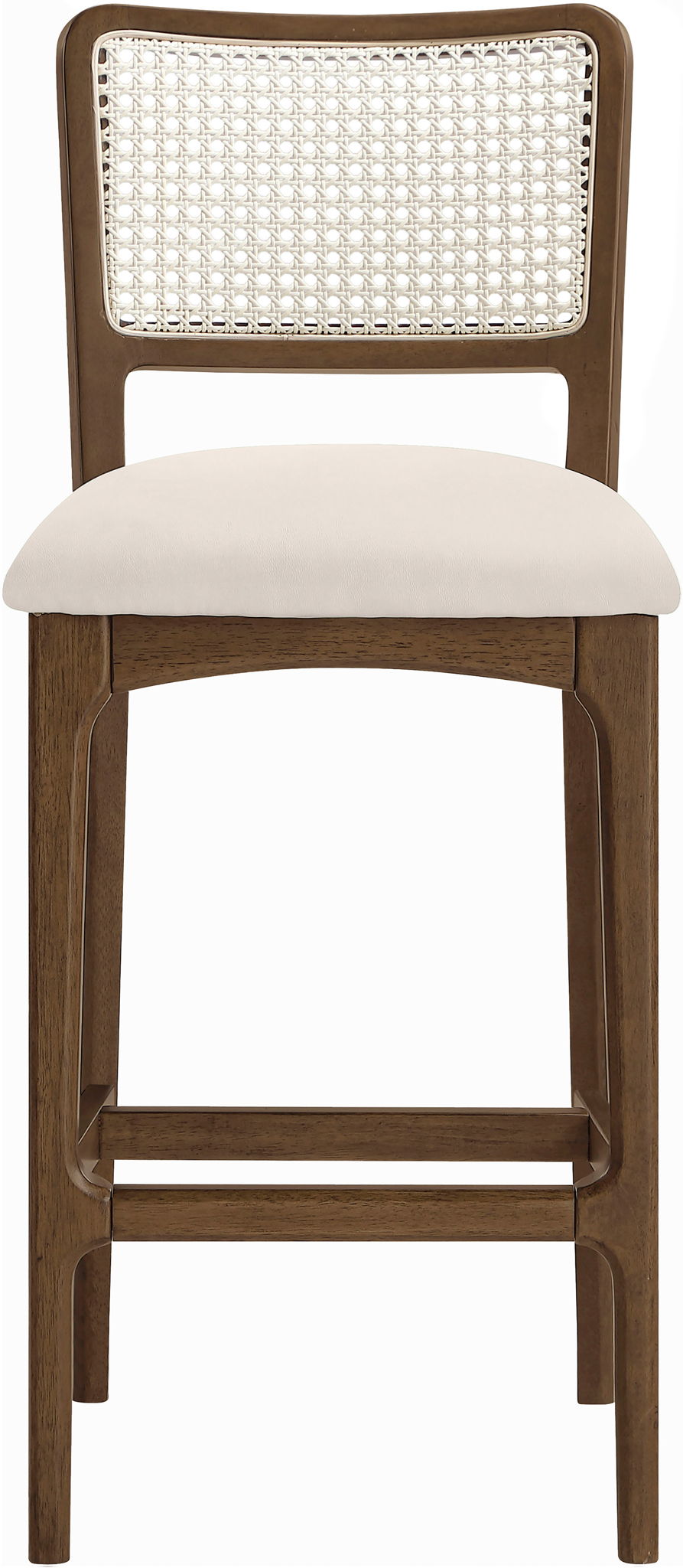 Atrium - Upholstered Bar Stool (Set of 2) - Brushed Brown Frame