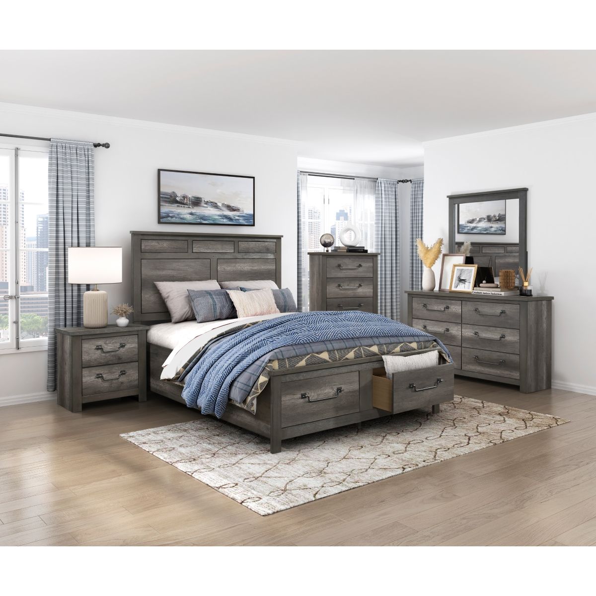 Lenior - Chest - Gray