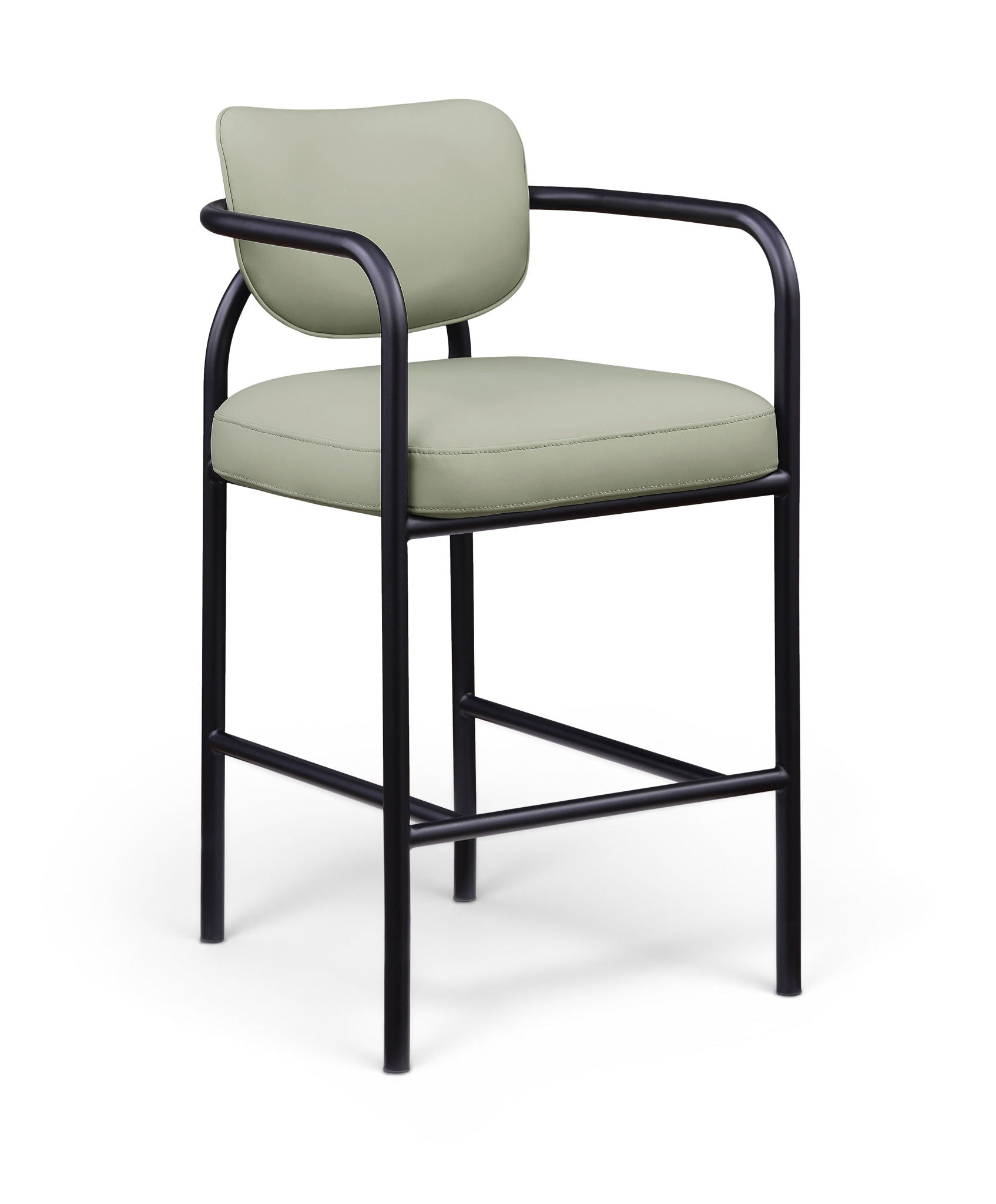 Serava - Vegan Leather Upholstered Bar Stool