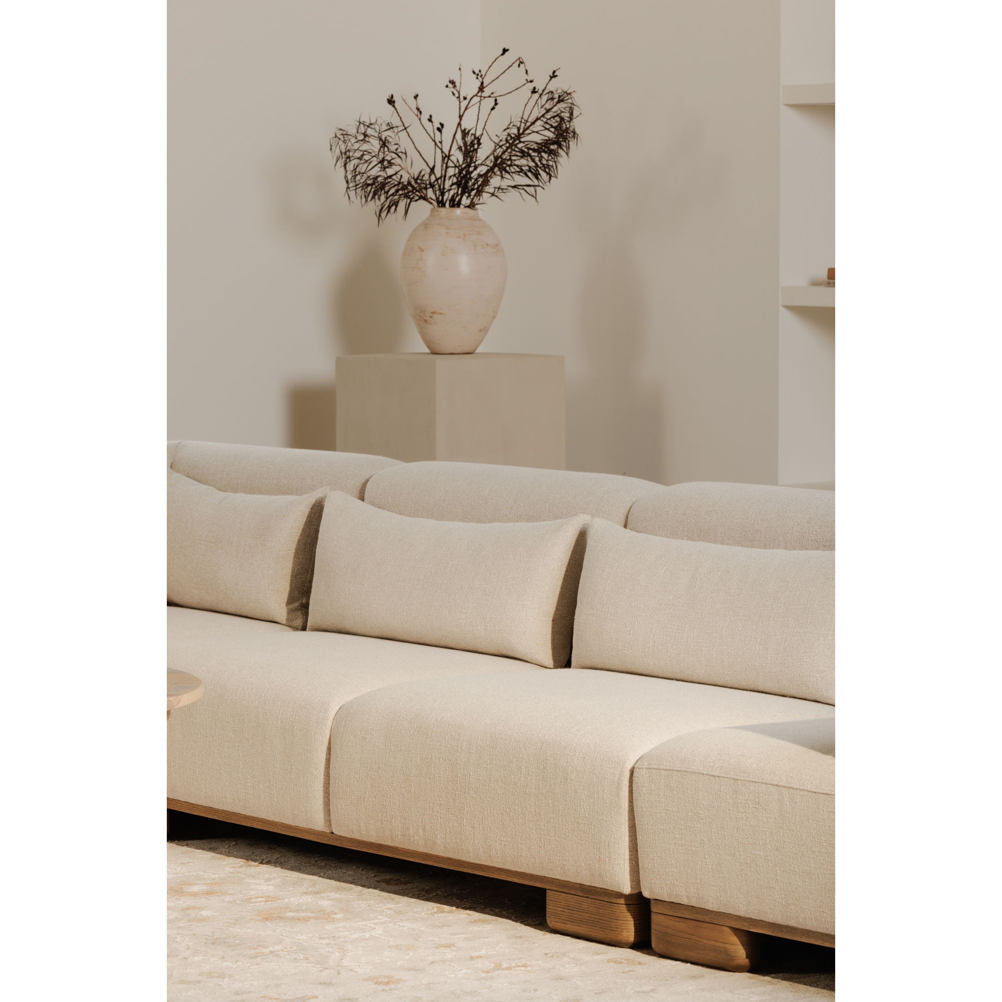 June - Slipper Chair - Oatmeal