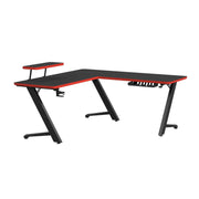 Waterside - L-Shape Desk - Black