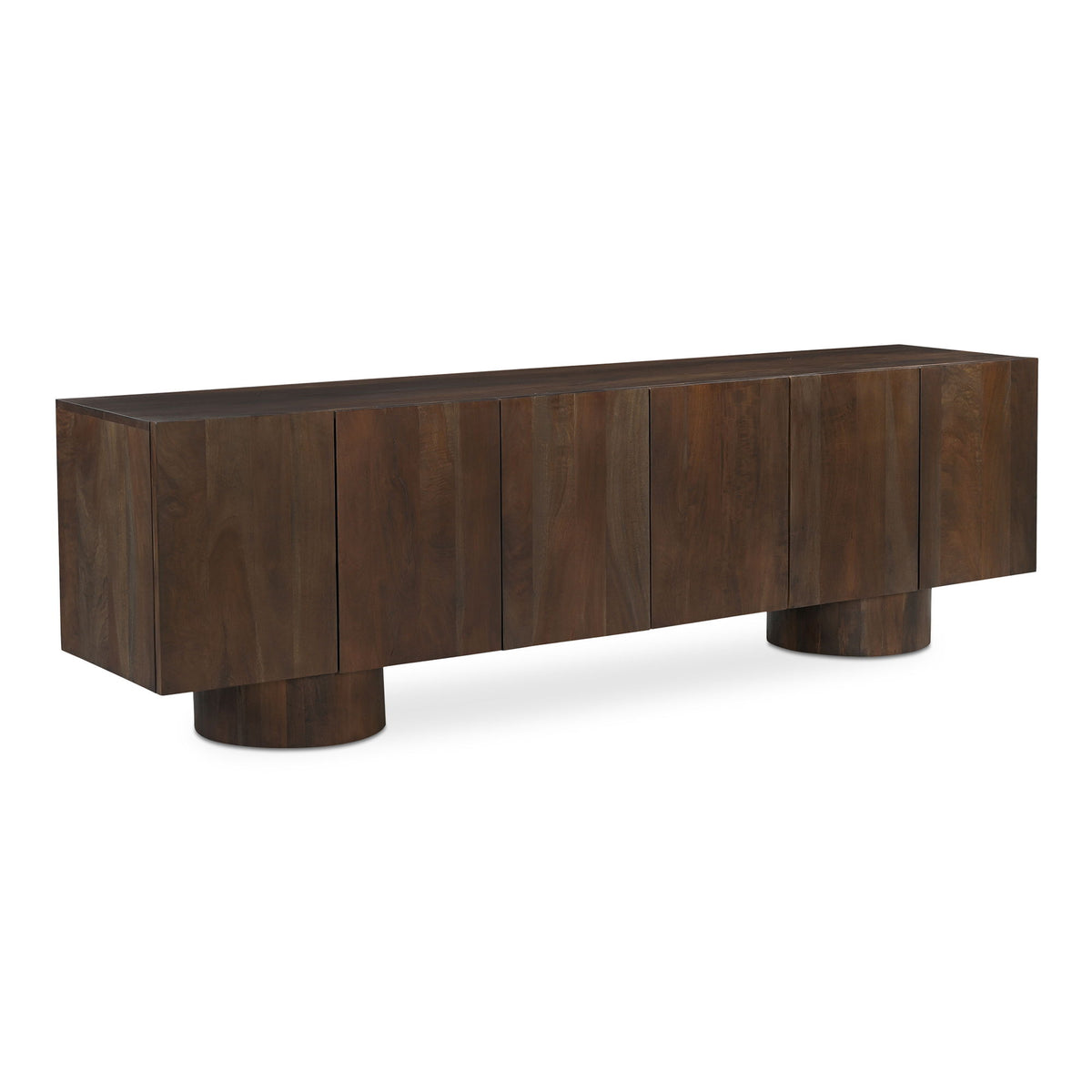 Hadley - Media Unit - Warm Brown