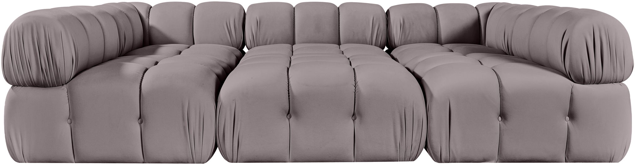 Orin - Velvet 6 Piece Modular Sectional