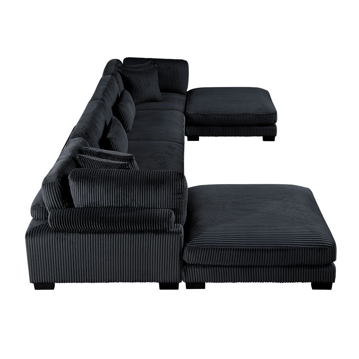 Traverse - Sectional With Ottoman